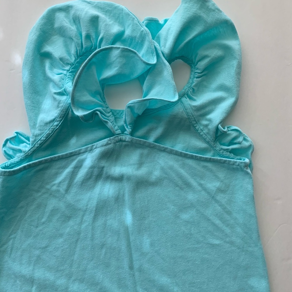 Crewcuts Ruffle Shoulder Halter Top - Picture 5 of 7